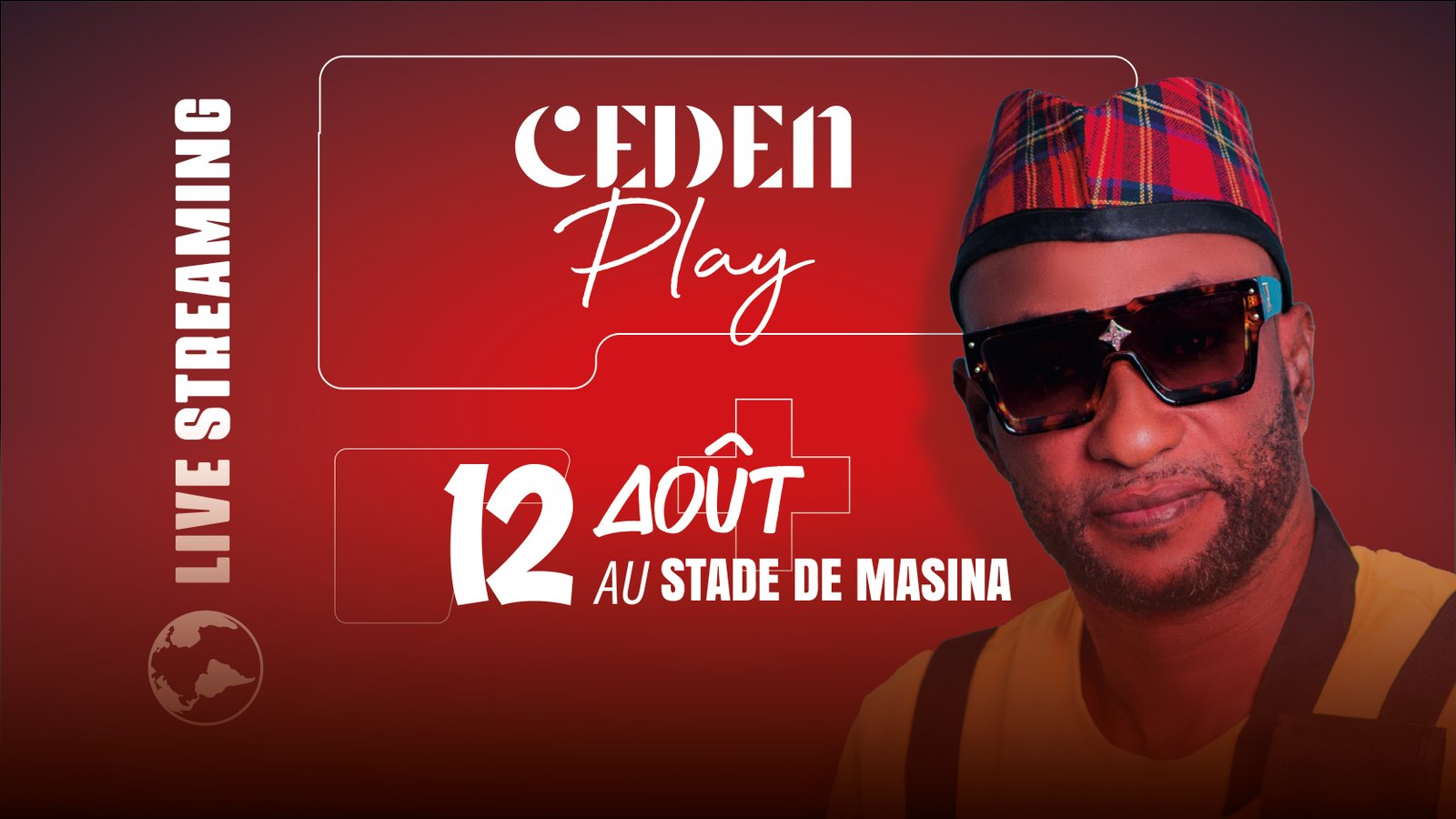 Concert en Direct de CEDEN PLAY au stade de Masina.
